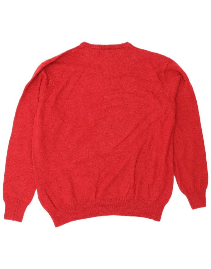 Maglione maglione girocollo da donna Kappa UK 18 XL lana rossa