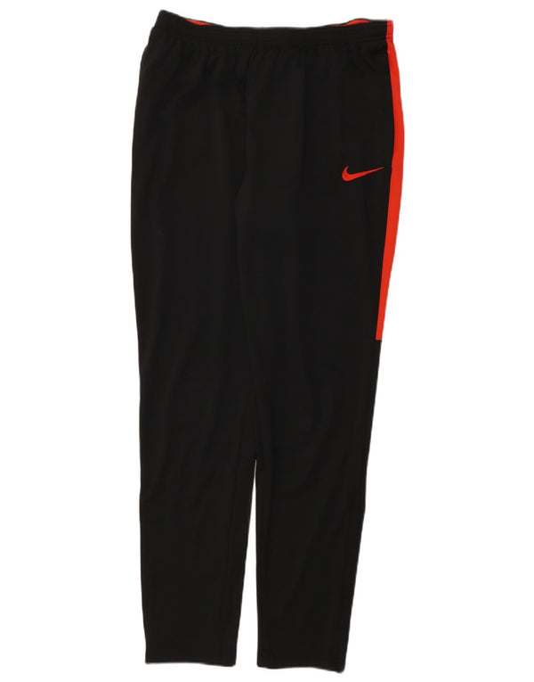Pantaloni da tuta Nike Dri Fit da uomo, grandi, in poliestere color block nero