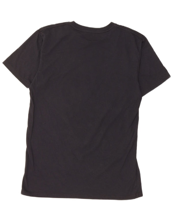 T-shirt grafica da uomo Cracovia Hard Rock Cafe Top in cotone nero medio
