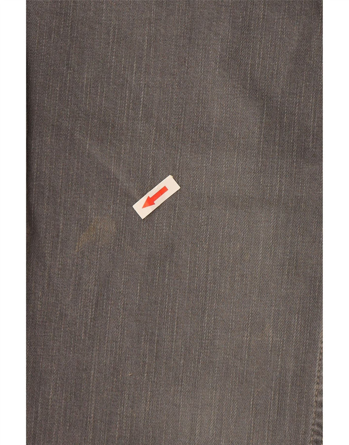 Jeans dritti elasticizzati Texas da uomo Wrangler W33 L36 cotone grigio