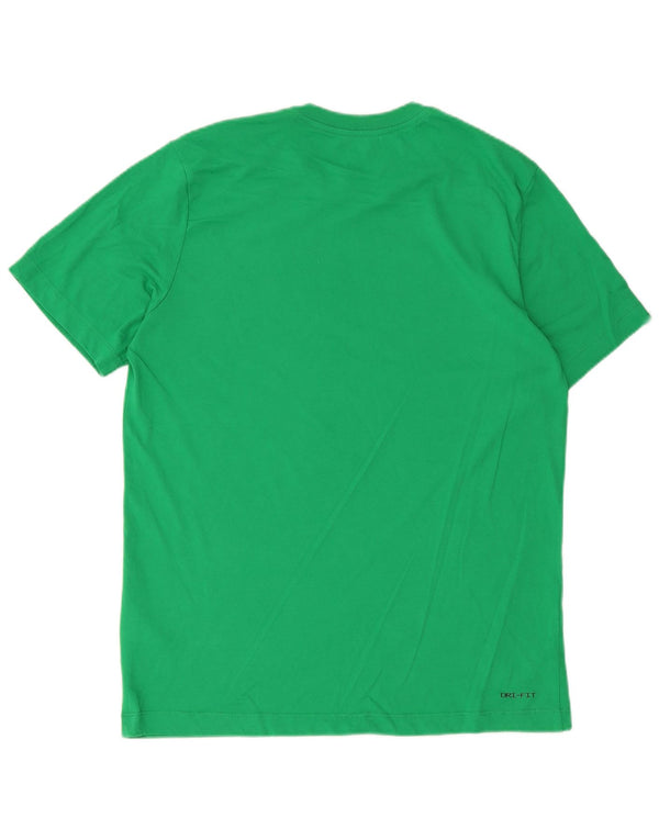 T-shirt da uomo Jordan Top in cotone verde medio