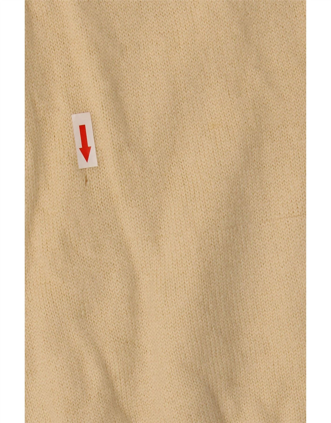 Maglione corto da donna Gran Sasso con collo alto UK 10 piccolo Beige