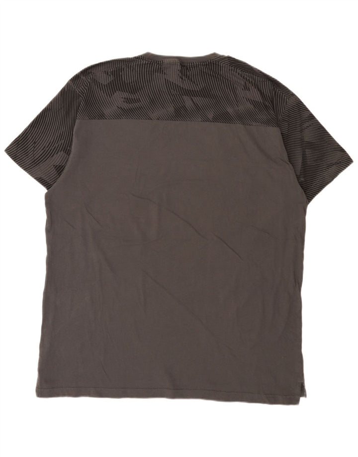 Maglietta Puma da uomo Top XL Grigia geometrica
