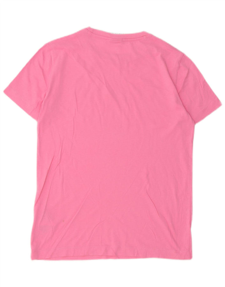 T-shirt grafica da uomo Champion Top piccola in cotone rosa