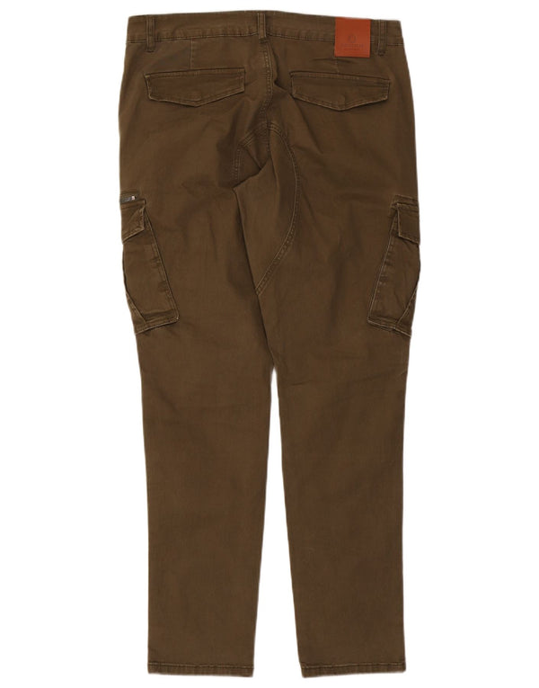 Pantaloni cargo slim da uomo VINTAGE W34 L30 Cachi