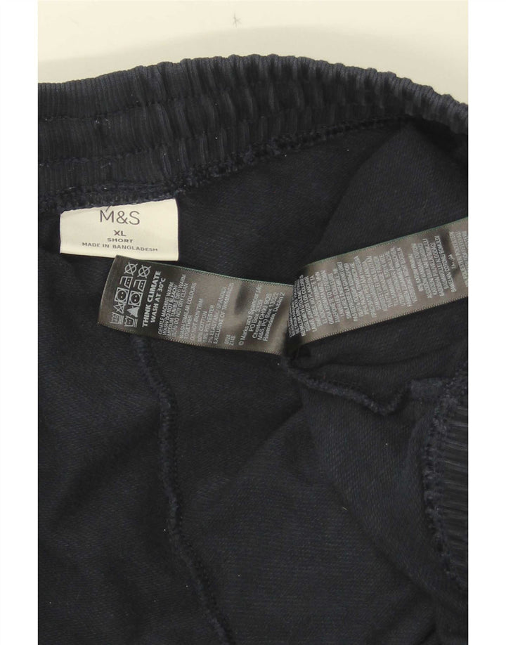Pantaloni da tuta da uomo Marks & Spencer XL in cotone blu navy