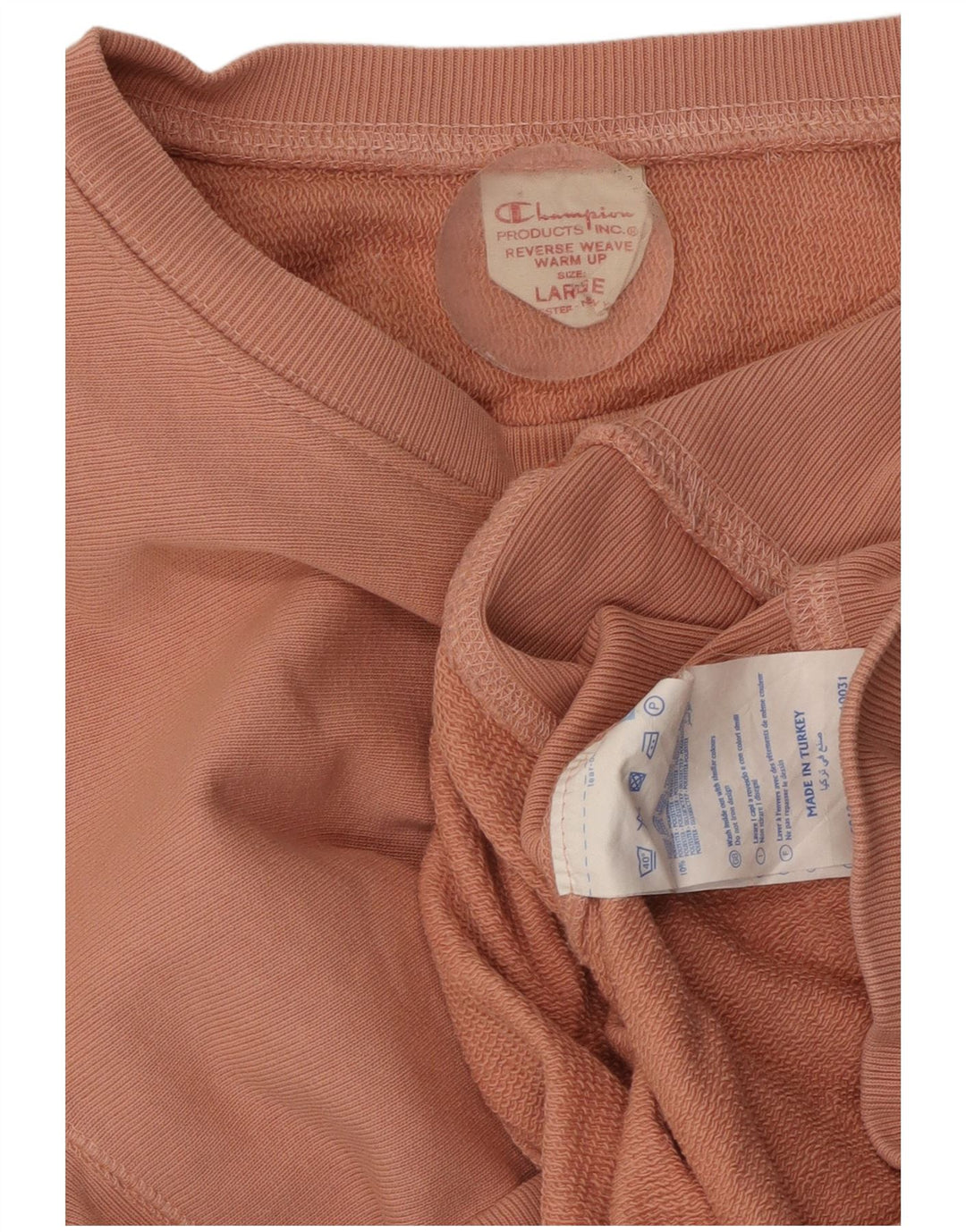 Felpa da donna Champion UK 14 Large in cotone rosa