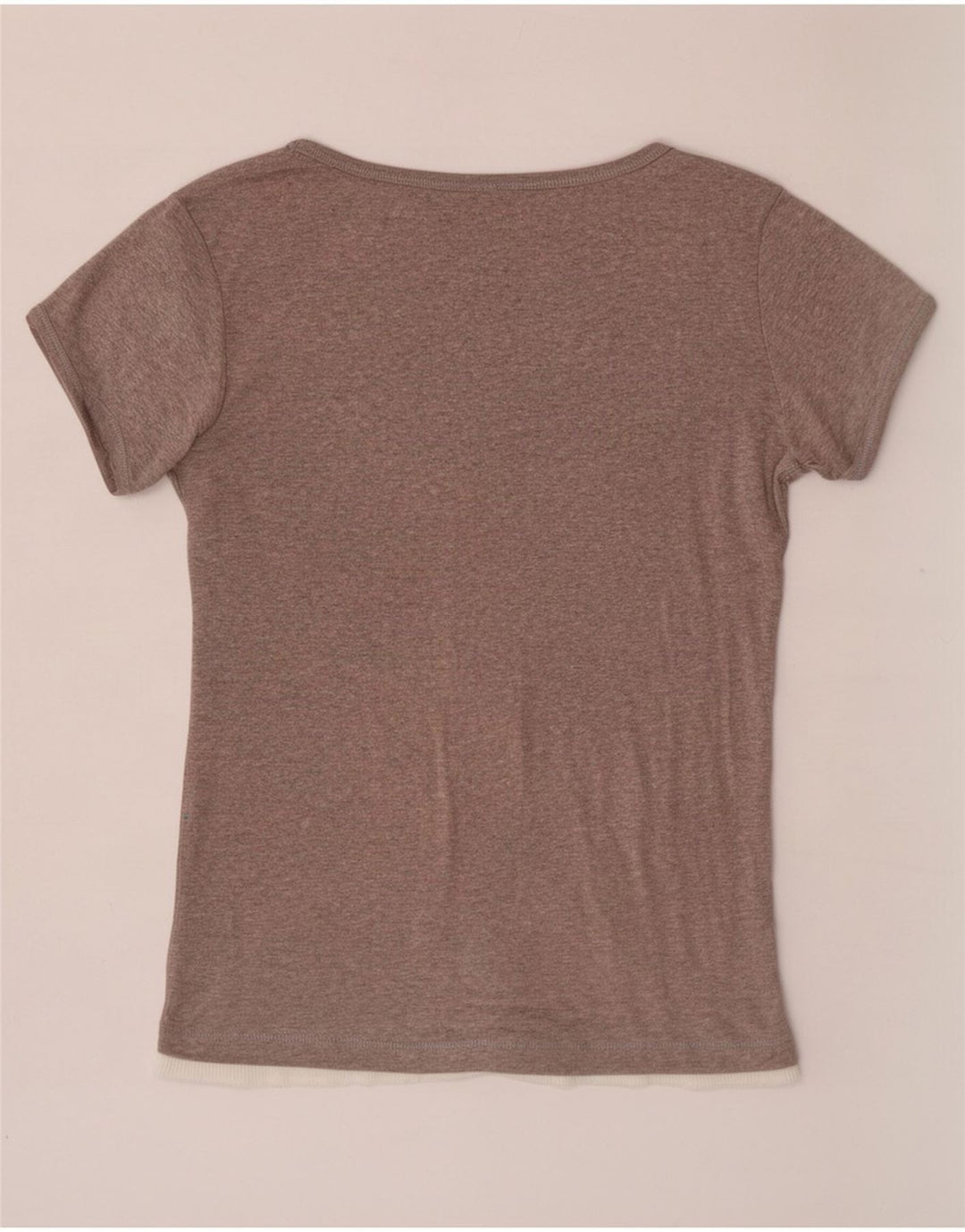 T-shirt da donna Champion Top UK 14 Large Grigio Colourblock