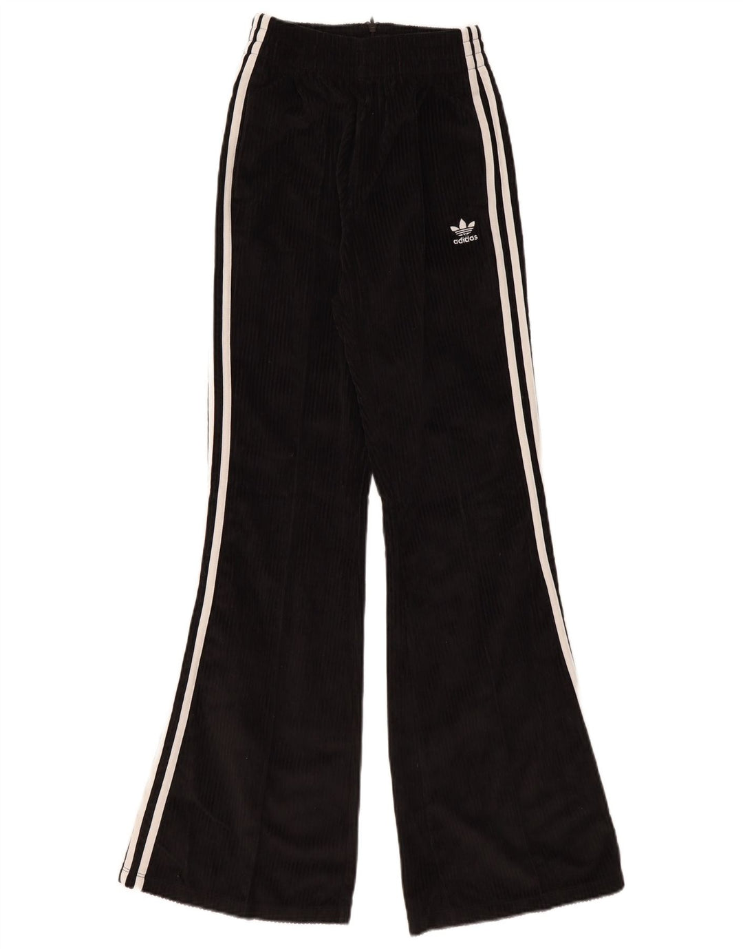 Pantaloni della tuta da donna Adidas UK 6 XS poliestere nero