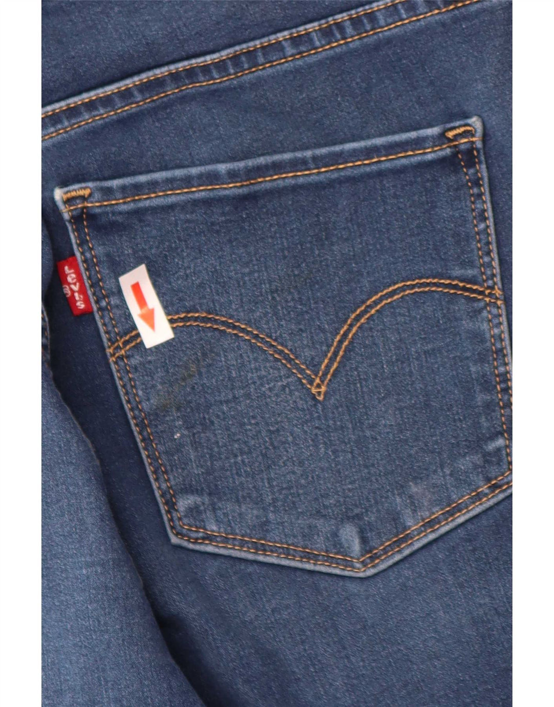 Jeans dritti modellanti da donna Levi's 314 W30 L31 cotone blu