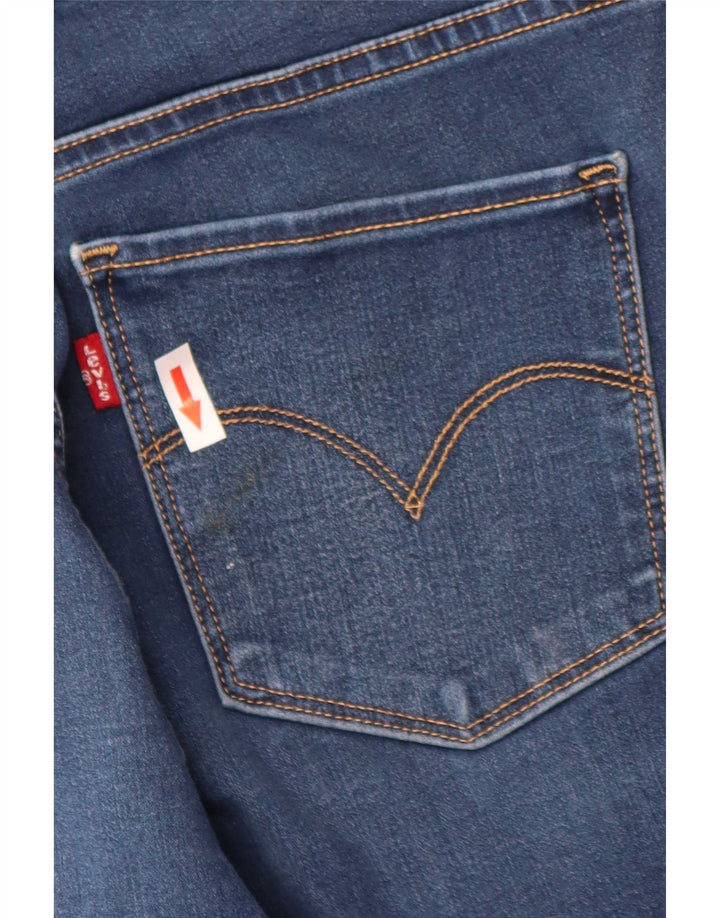 Jeans dritti modellanti da donna Levi's 314 W30 L31 cotone blu