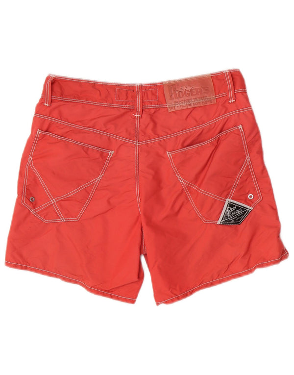 Roy Rogers Womens Swimming Shorts W29 Small Red Polyamide