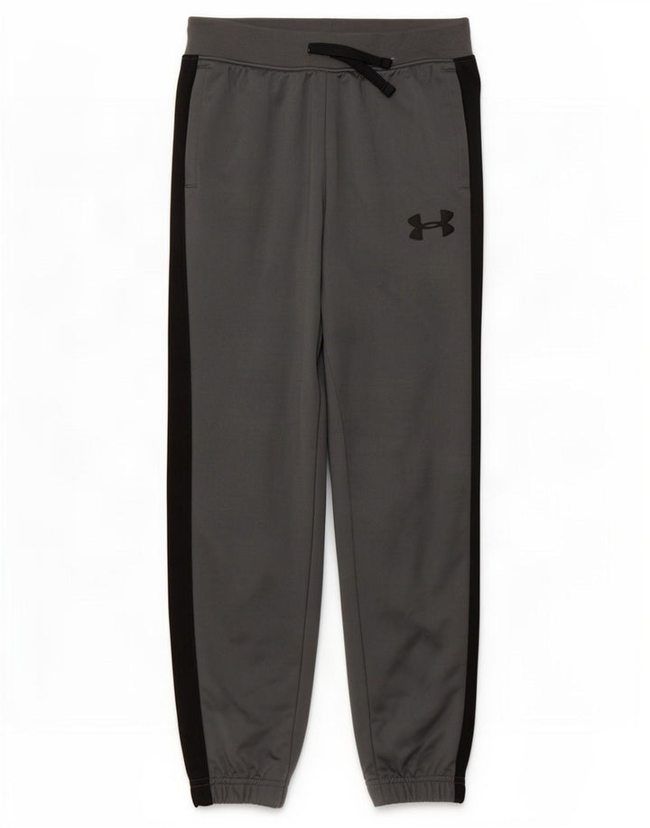 Pantaloni da tuta da ragazzo Under Armour da jogging 9-10 anni grigio medio