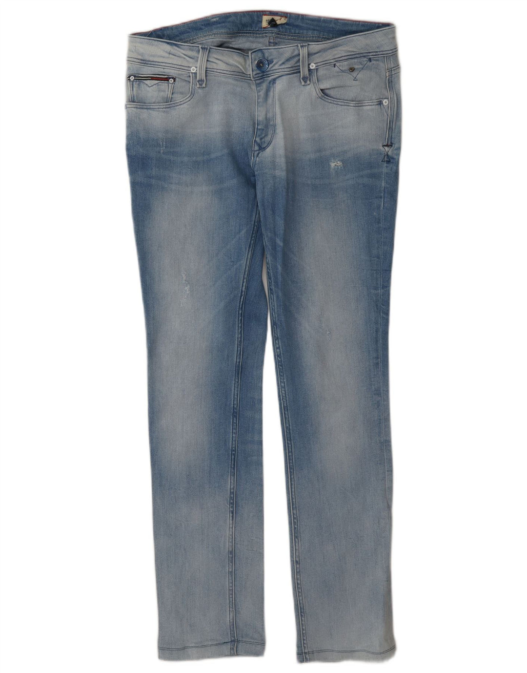 Jeans slim da donna Tommy Hilfiger W30 L30 cotone blu