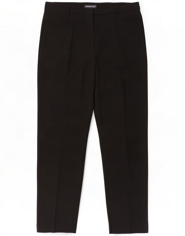 Marks & Spencer Pantaloni casual regolari da donna UK 16 Large W34 L29 Nero