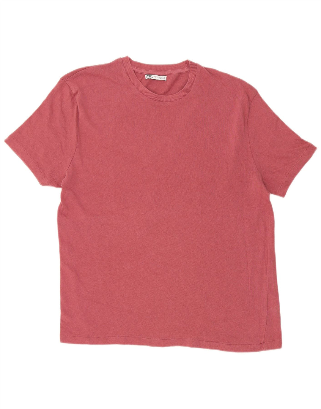 T-shirt Zara da uomo grande rosa