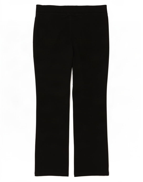 Marks & Spencer Womens Tracksuit Trousers UK 12 Medium Black Cotton