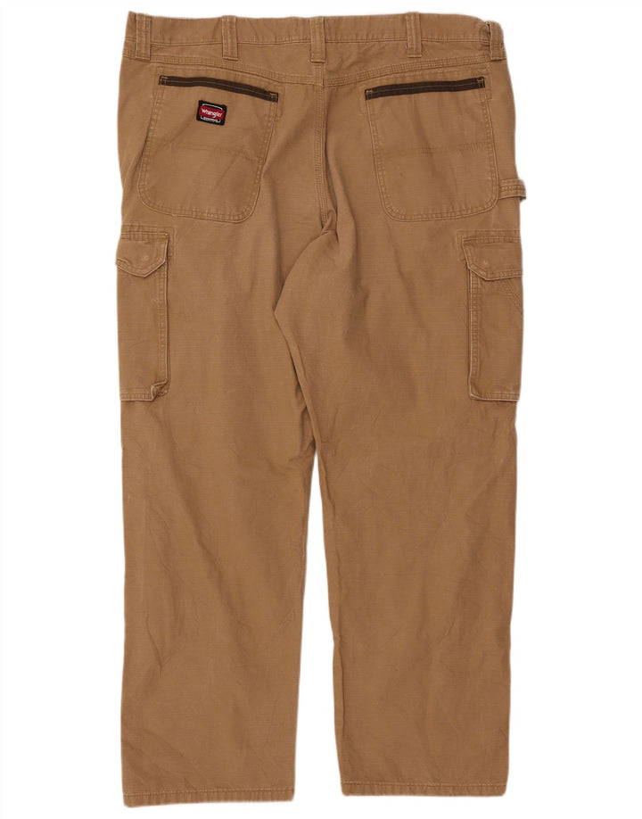 Pantaloni cargo dritti da uomo WRANGLER W42 L31 Beige
