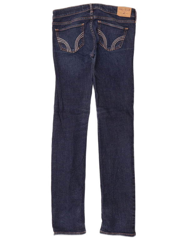 Jeans skinny Hollister da donna US 3 XS W26 L33 cotone blu navy
