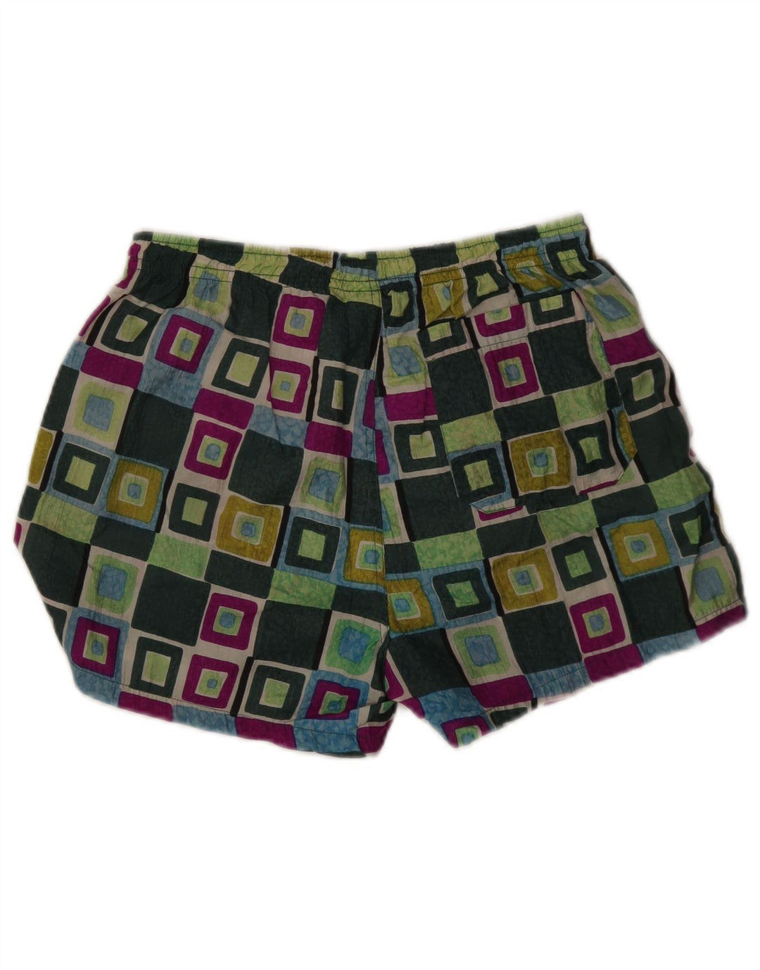 Pantaloncini Mare Uomo Parah IT 46 Small Verde Geometria Poliammide