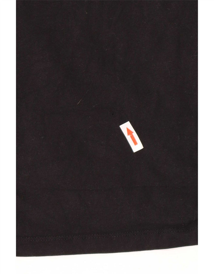 T-shirt grafica da uomo Liu Jo Top piccola in cotone nero