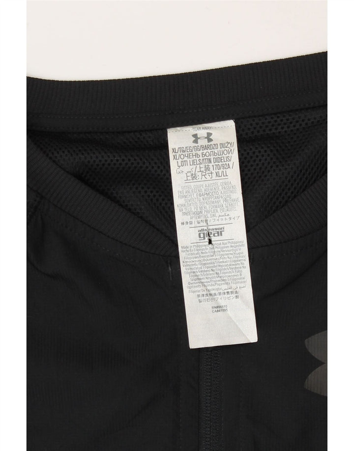 Giacca antipioggia da uomo Umbro UK 42 XL poliestere nero