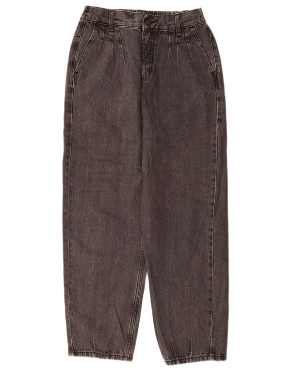 Jeans Benetton affusolati a vita alta da donna W26 L26 Grigi