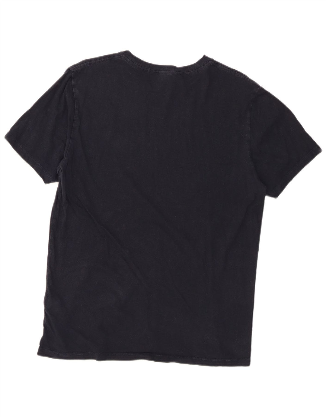 T-shirt da uomo Reiss Top grande in cotone nero