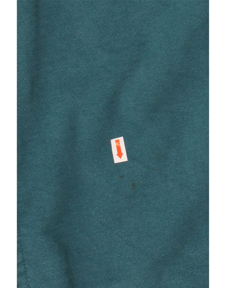 Giacca da ginnastica grafica da uomo Fat Face grande in cotone verde