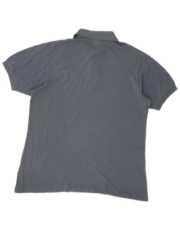 Polo da uomo Lacoste taglia 6 XL in cotone blu navy