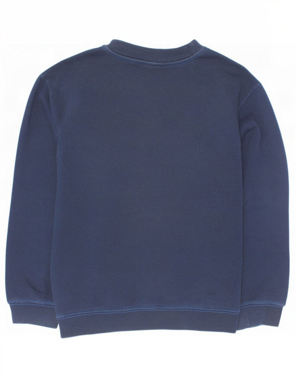 Felpa con grafica Nike per ragazzi, 10-11 anni, colore blu navy medio