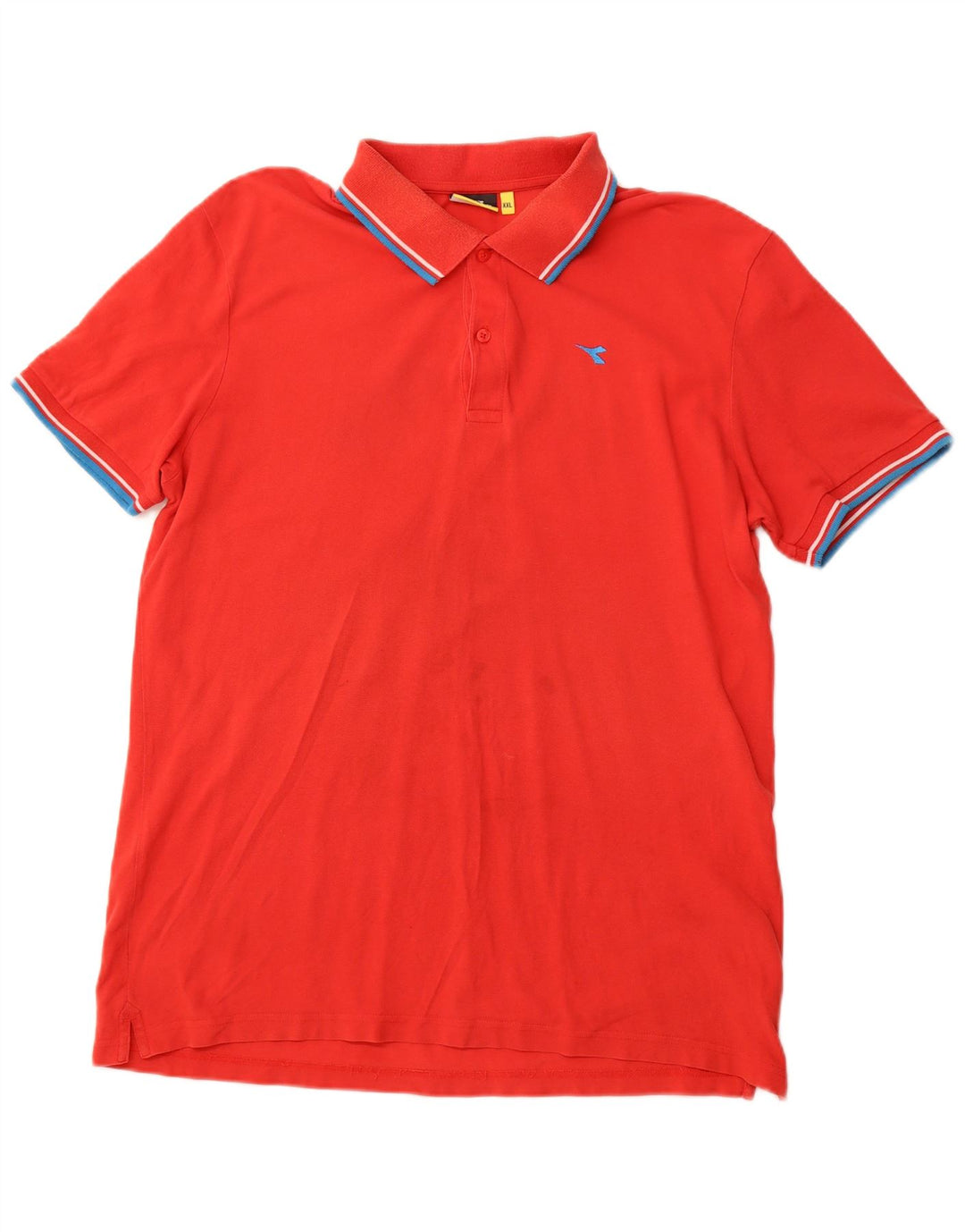Polo DIADORA Uomo 2XL Cotone Rosso