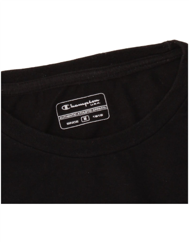 Maglia da donna a maniche lunghe CHAMPION UK 14 media nera