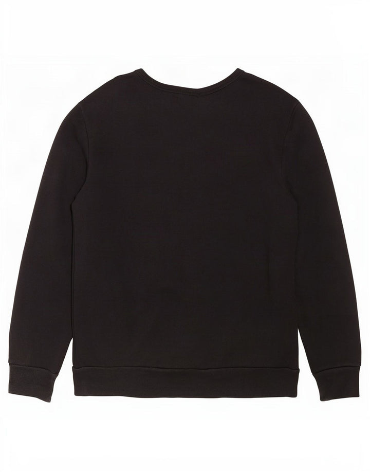 Gap Felpa grafica da uomo Maglione grande cotone nero