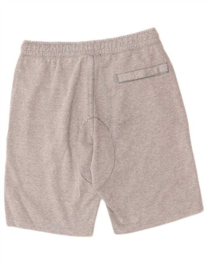 Pantaloncini sportivi da uomo NIKE in cotone grigio medio