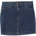 LEE Womens Mini Denim Skirt US 18 2XL W40 Blue Cotton Vintage Lee and Second-Hand Lee from Messina Hembry 