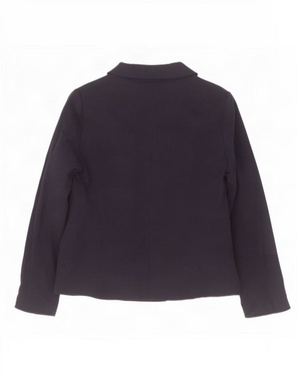 Giacca blazer da donna a 1 bottone Zara UK 18 XL viscosa blu navy