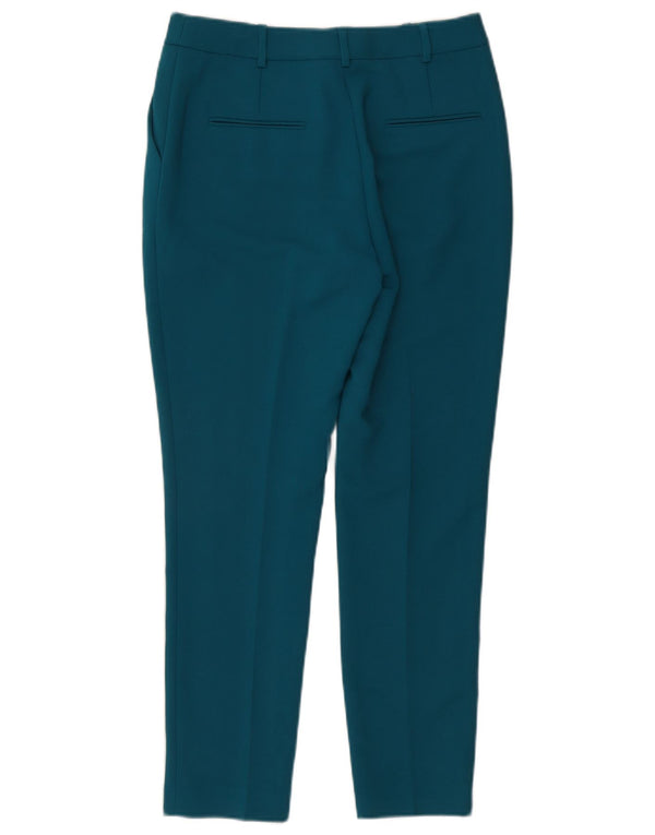 Pantaloni chino slim da donna Hobbs UK 10 piccoli W27 L28 poliestere blu