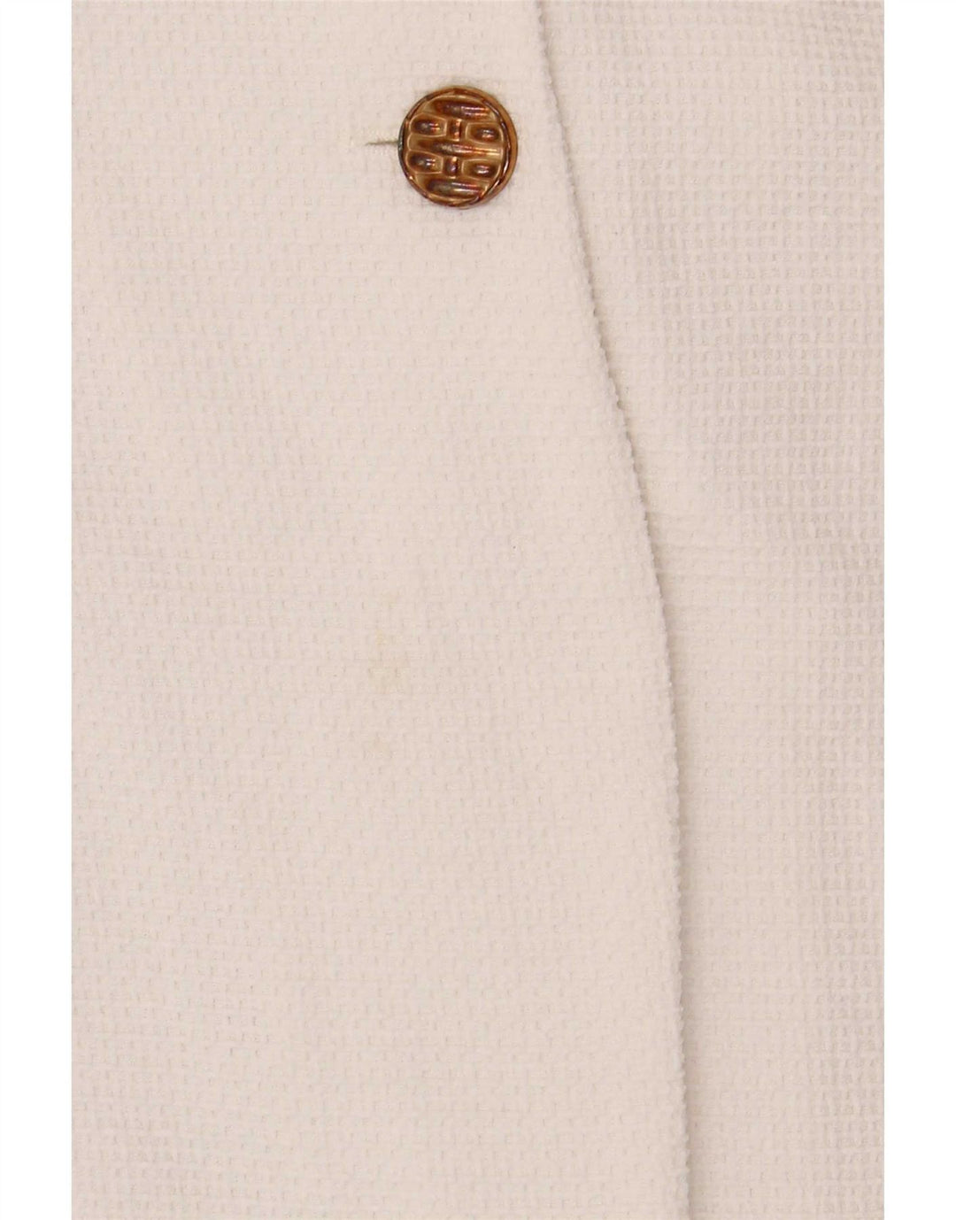 Giacca Bolero da donna Zara UK 16 grande poliestere bianco