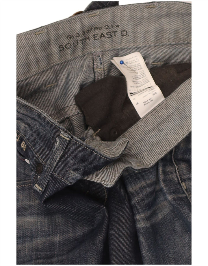 Jeans dritti da donna G-Star W30 L32 cotone blu navy