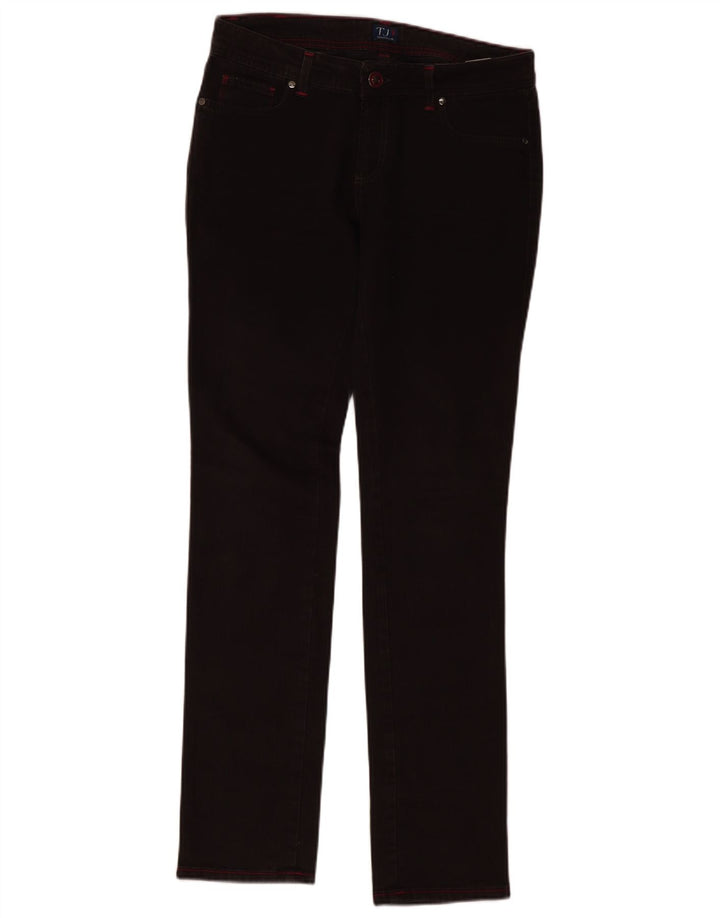 Jeans Slim Donna Trussardi W30 L33 Cotone Marrone