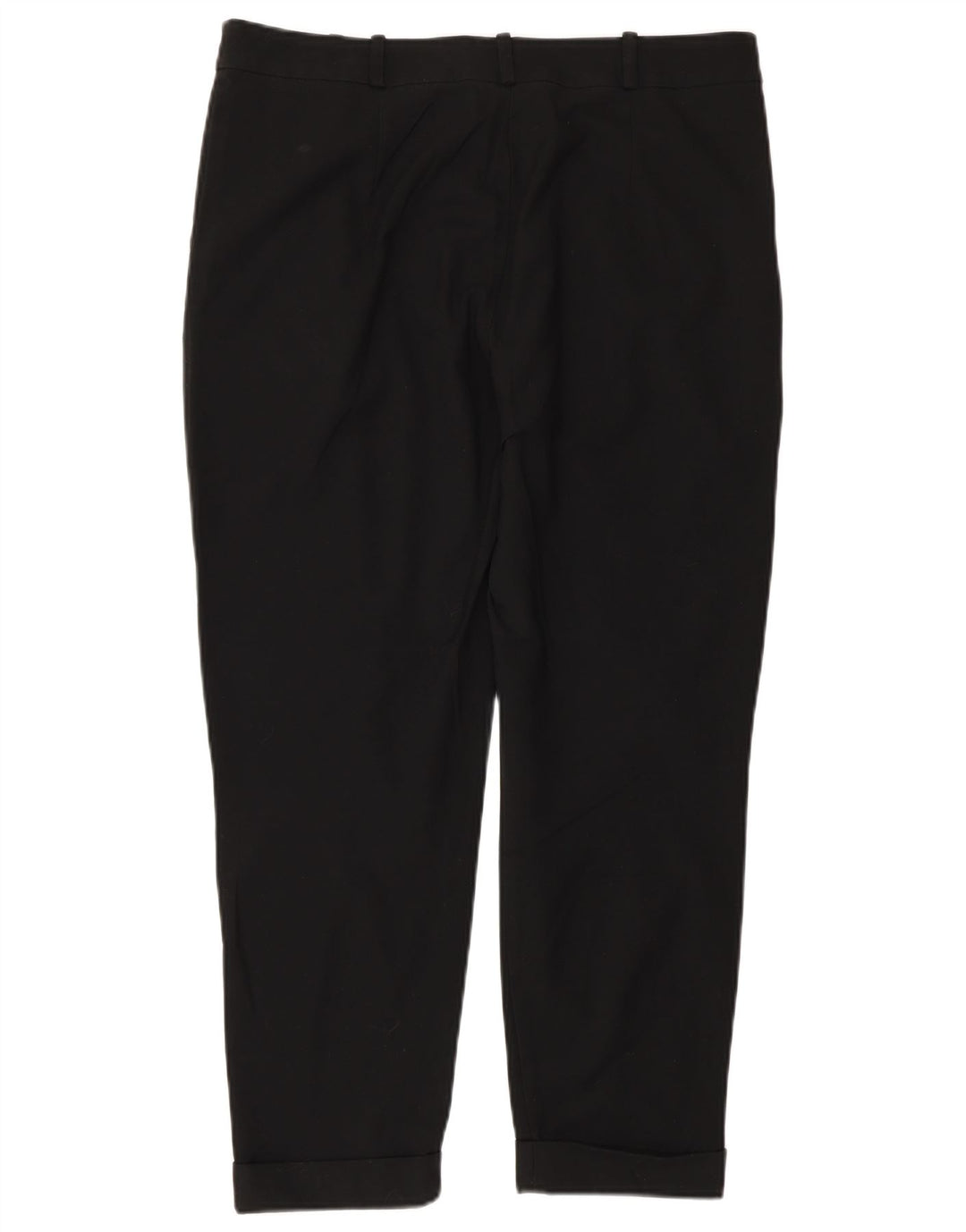 Pantaloni corti affusolati da donna Zara EU 40 medi W30 L25 poliestere nero
