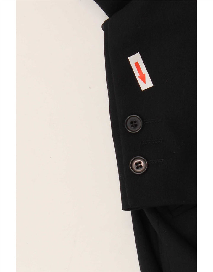 Giacca blazer da uomo a 2 bottoni Ferre UK 38 medio blu navy
