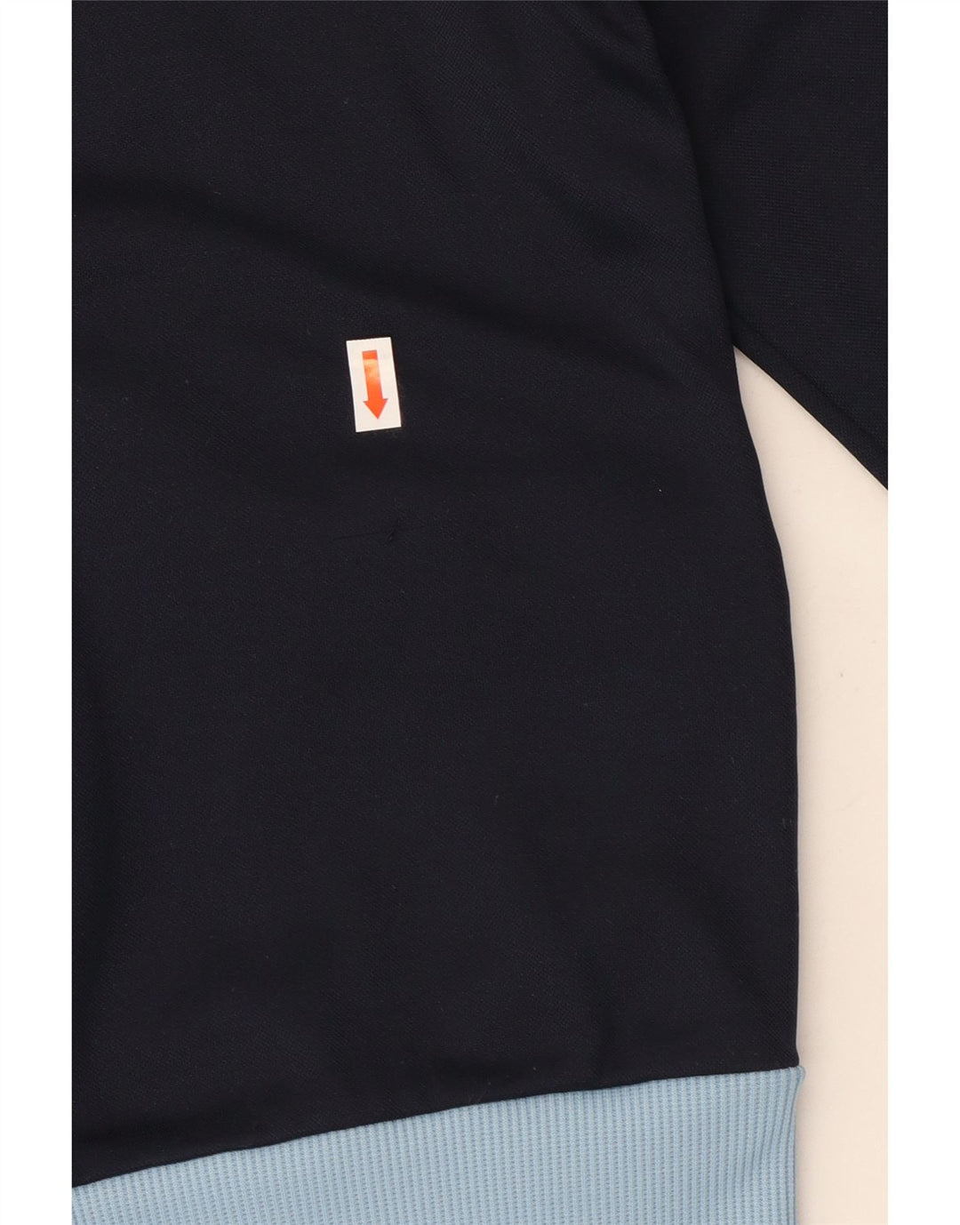 Giacca da tuta da donna Adidas UK 12 Medium Blu Navy Colourblock