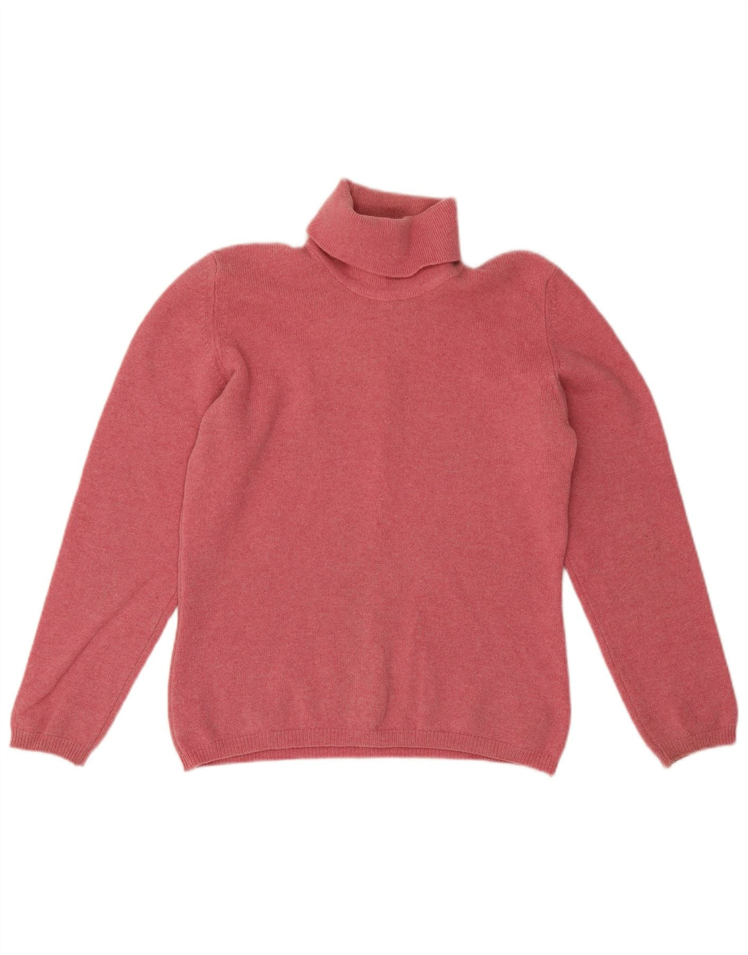 Maglione maglione collo alto da donna Lyle & Scott UK 14 Rosa medio