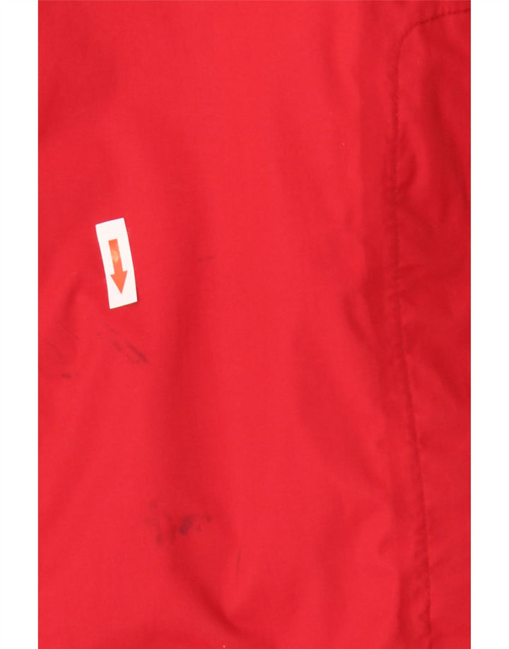 Giacca antipioggia da uomo Jack Wolfskin UK 48 2XL Poliammide color block rosso
