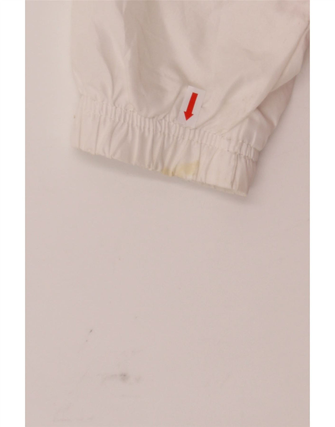 LOTTO Womens Tracksuit Top Jacket UK 14 Medium White Colourblock Polyester Vintage Lotto and Second-Hand Lotto from Messina Hembry 