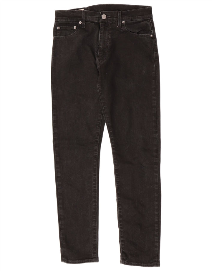 Jeans slim da uomo Levi's W30 L30 cotone nero