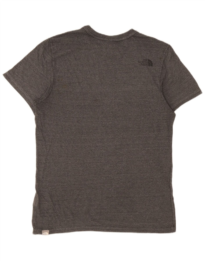 T-shirt da uomo The North Face Top in cotone chiazzato grigio medio