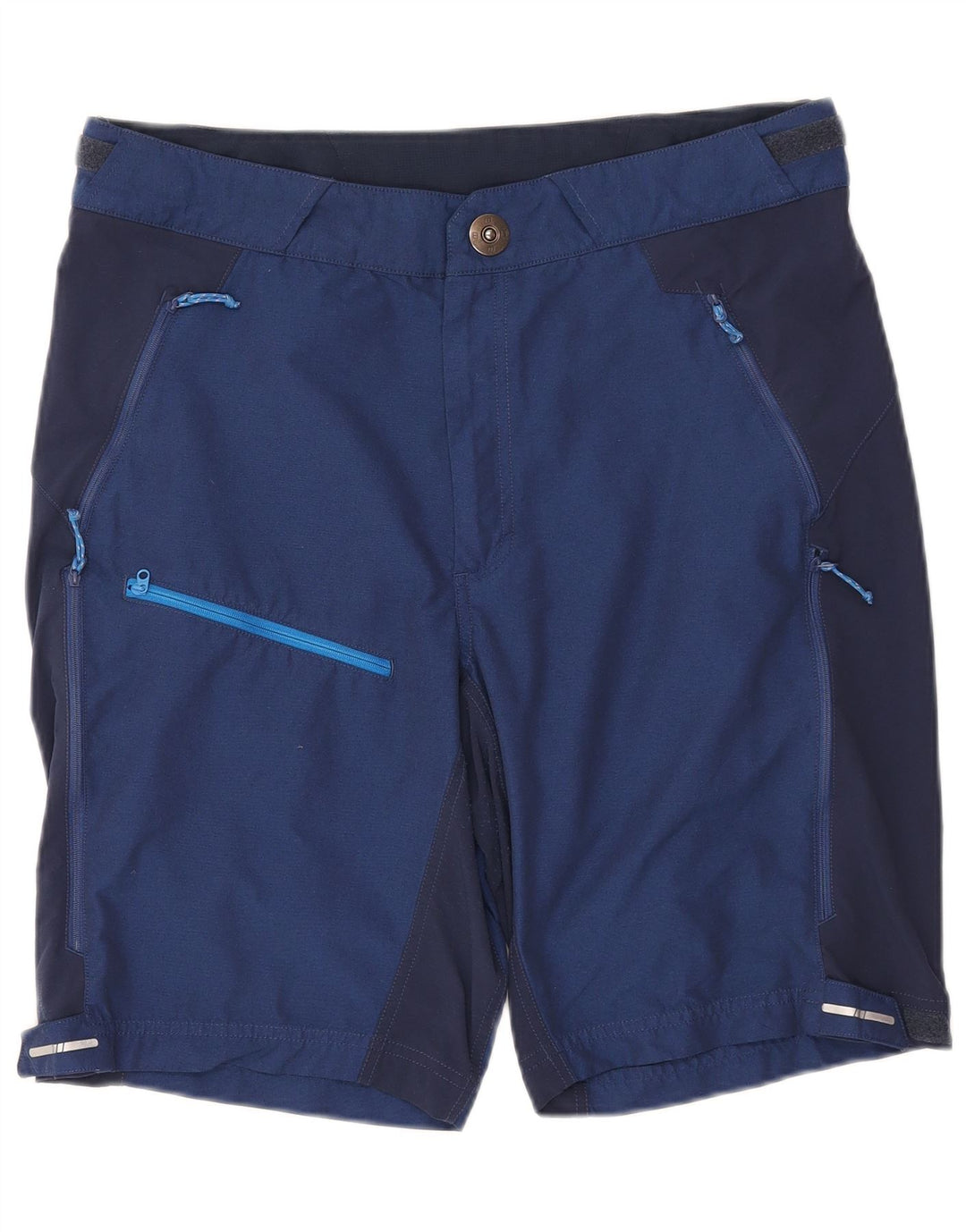 Pantaloncini cargo grafici da uomo Berghaus XL W36 blu navy in poliammide